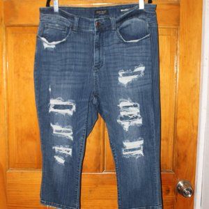 Womans Judy Blue Skinny Fit Capri 18W